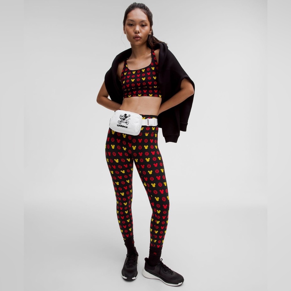 Disney X Lululemon Wunder Train High-Rise 25” length leggings nwt - Picture 2 of 10